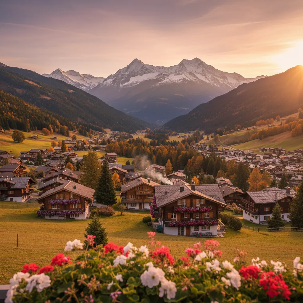 Gstaad valley