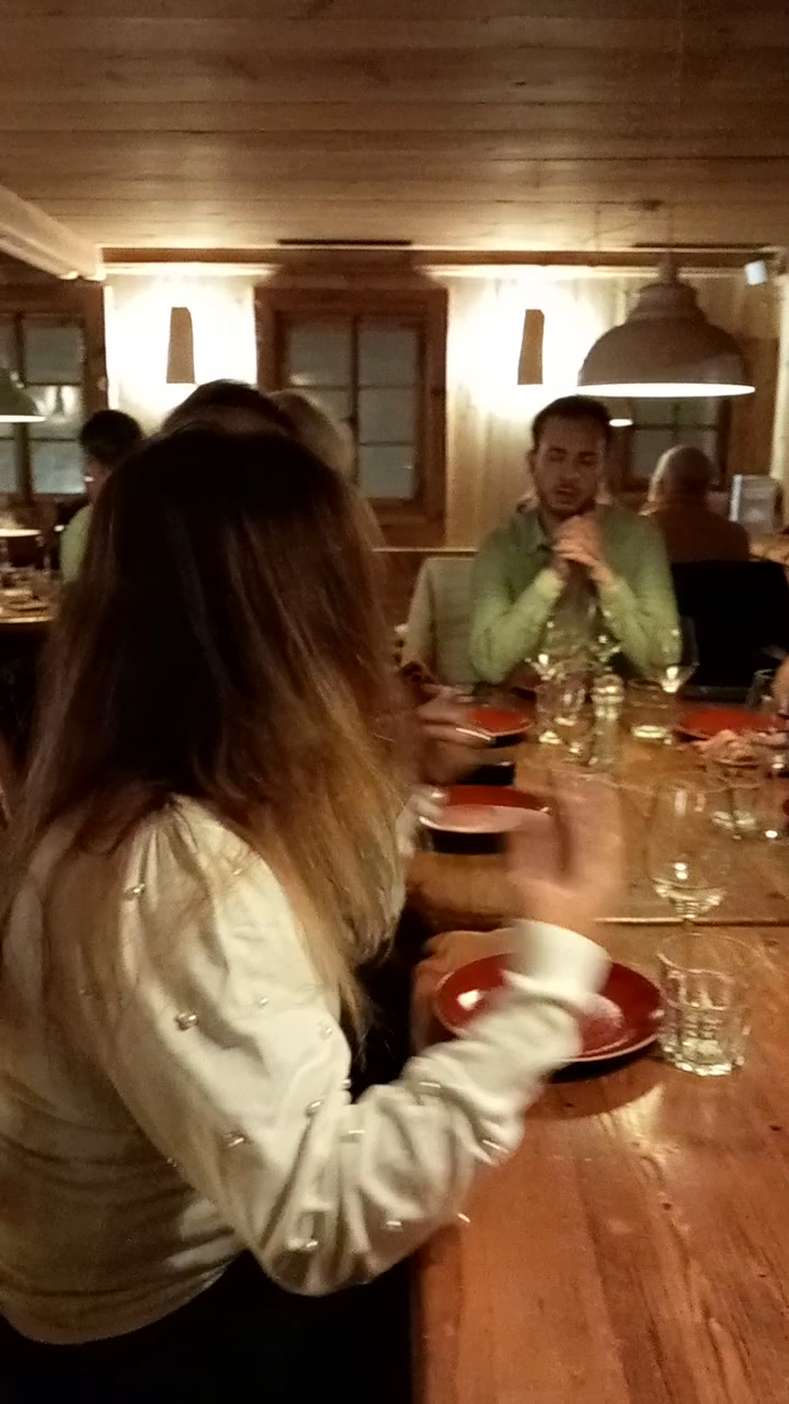 Swiss at a Rougemont restaurant