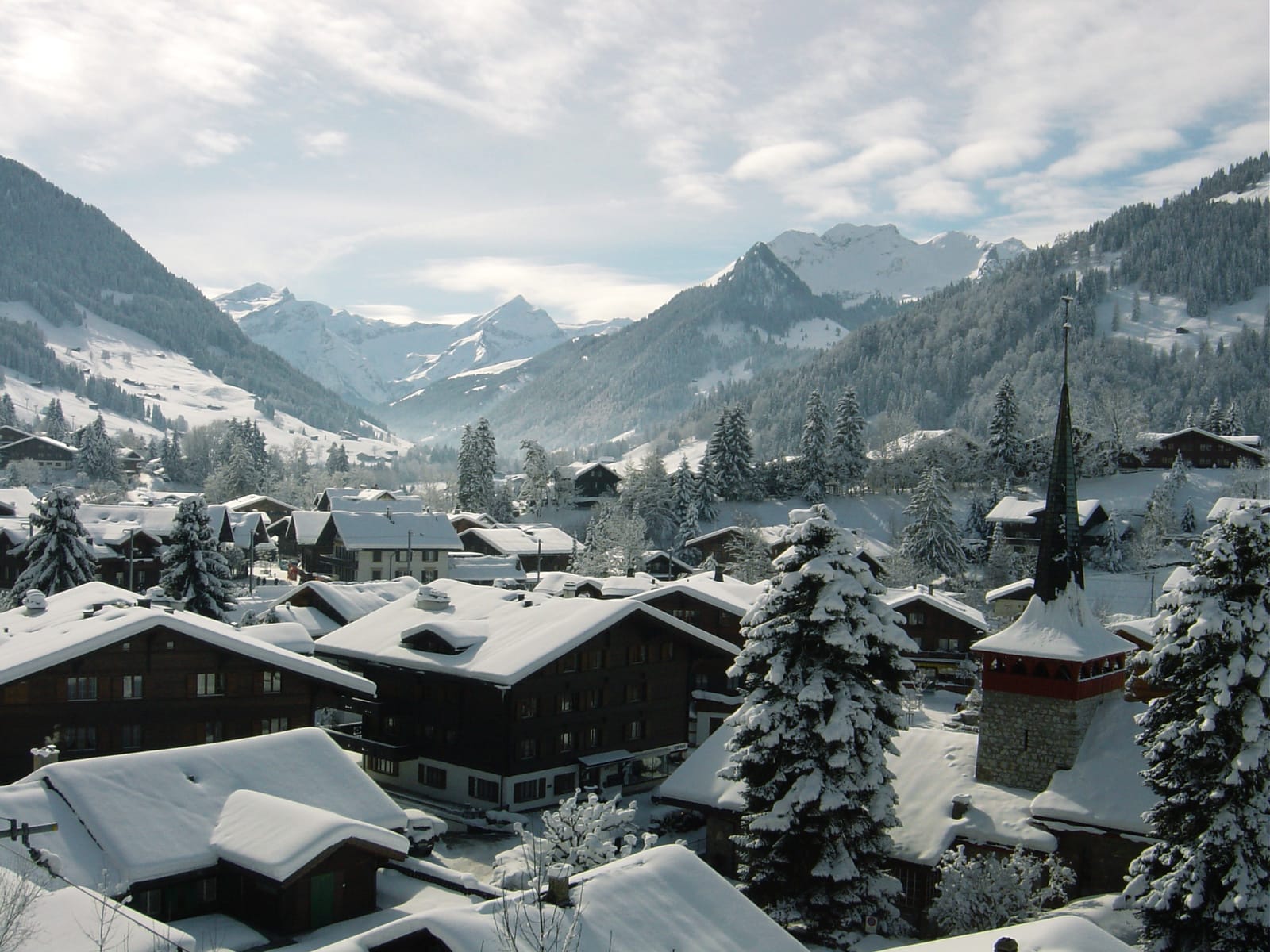 Gstaad valley